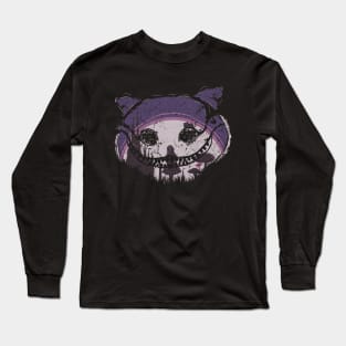 CREEPY CAT SMILE Long Sleeve T-Shirt